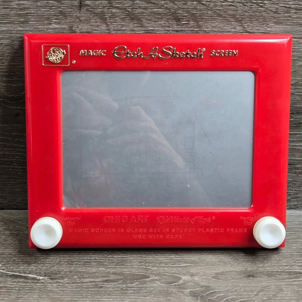 Vintage Ohio Art Etch A Sketch Model 505K New in Box 1990s Drawing Toy